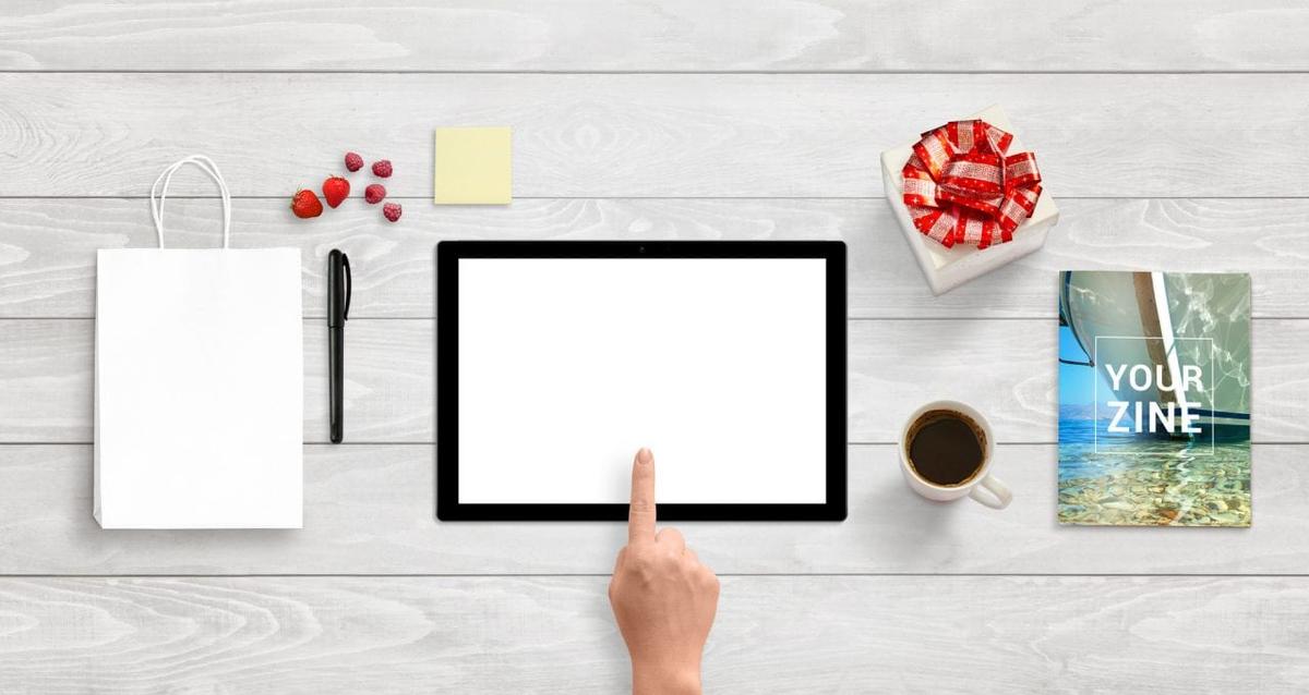 create digital magazine