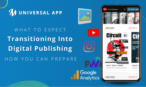 Transitioning Into Digital Publishing MagLoft Universal App